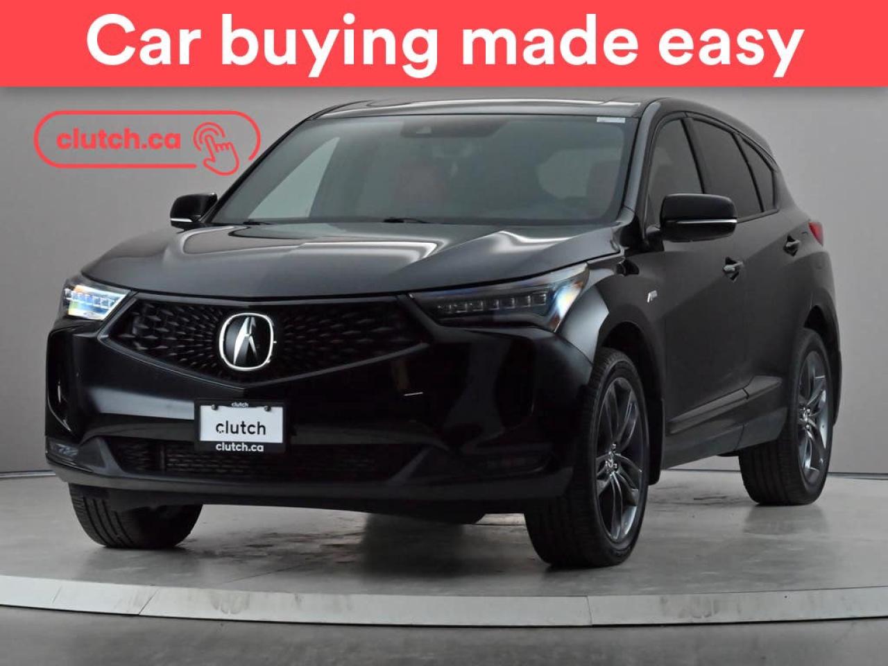 Used 2023 Acura RDX A-Spec SH-AWD w/ Apple CarPlay, Heated Front Seats, Rearview Cam for sale in Toronto, ON