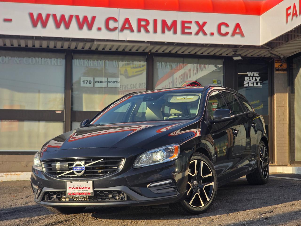 Used 2018 Volvo V60 T6 Dynamic T6 | Loaded | Accident Free for sale in Waterloo, ON
