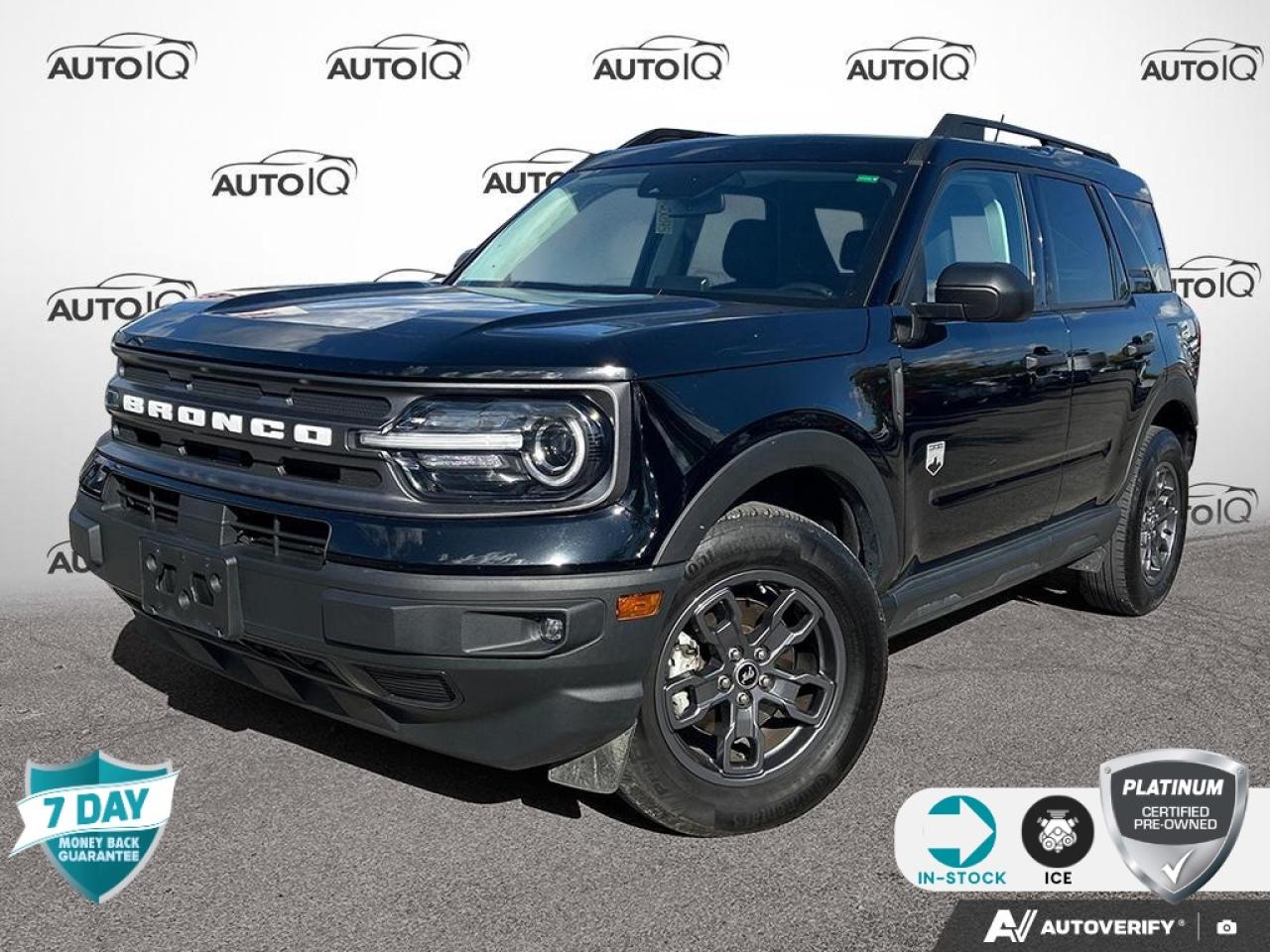 Used 2022 Ford Bronco Sport Big Bend CO-PILOT! CONVENIENCE PKG! AWD ONE OWNER CERTIFIED for sale in Hamilton, ON