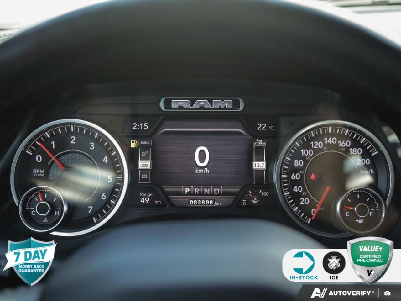 2020 RAM 1500 Sport/Rebel HARD TONNEAU COVER | HEATED SEATS & STEERING Photo