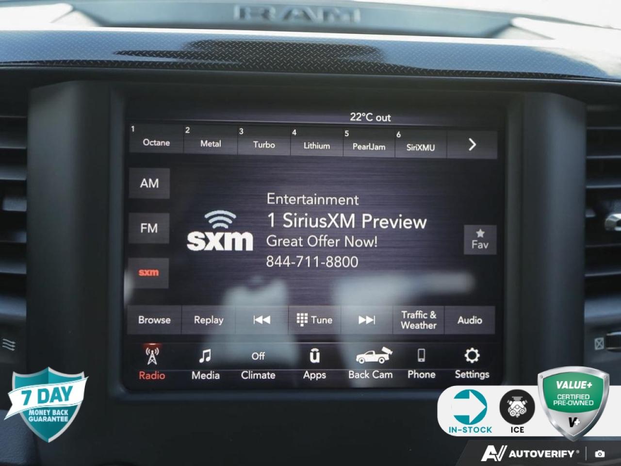 2020 RAM 1500 Sport/Rebel HARD TONNEAU COVER | HEATED SEATS & STEERING Photo