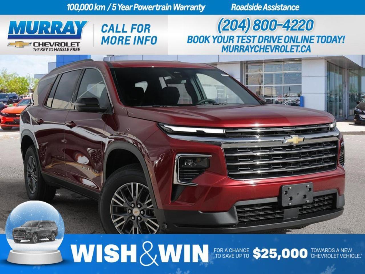 New 2026 Chevrolet Traverse LT for sale in Winnipeg, MB