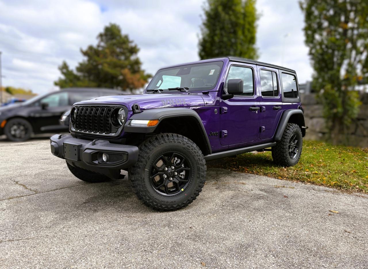 New 2026 Jeep Wrangler Willys 4 Door 4x4 for sale in Waterloo, ON