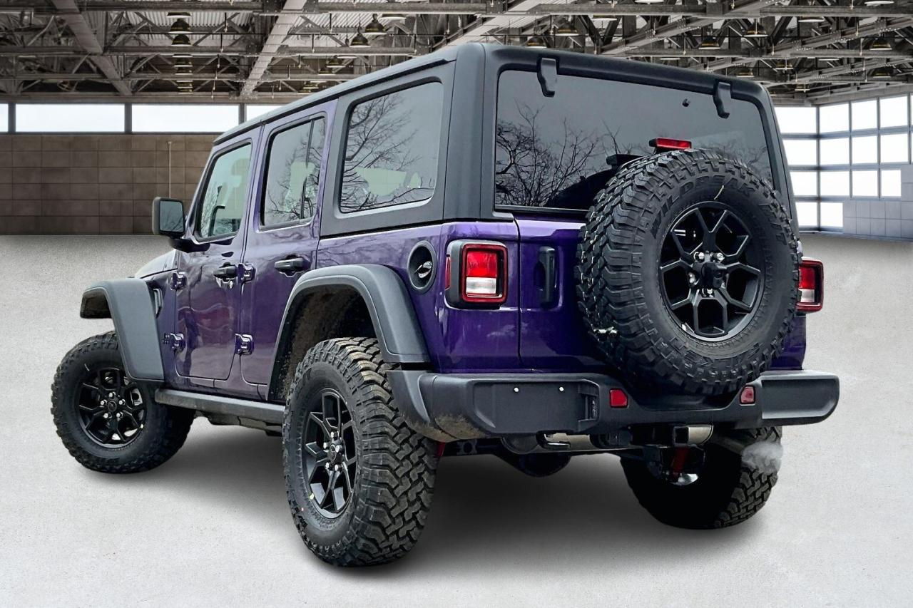 2026 Jeep Wrangler WILLYS 4DR | Hardtop | Tech & Conv Grp | PURPLE Photo2