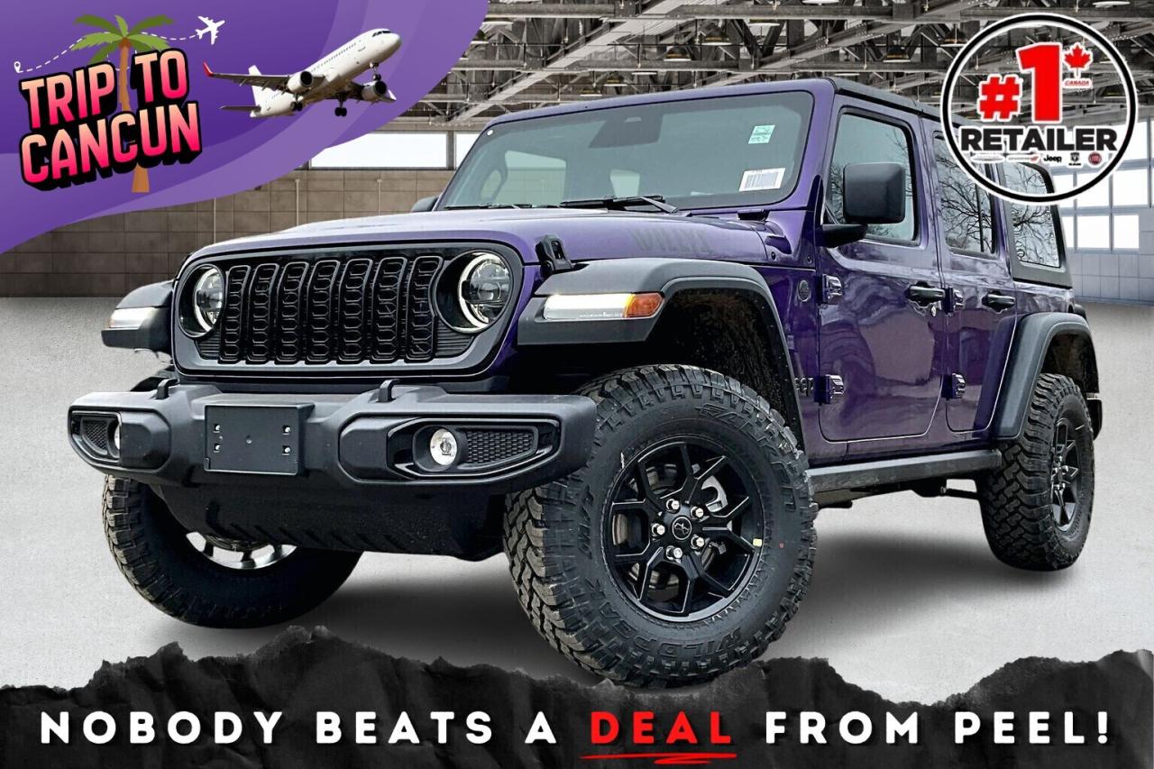 2026 Jeep Wrangler WILLYS 4DR | Hardtop | Tech & Conv Grp | PURPLE Photo