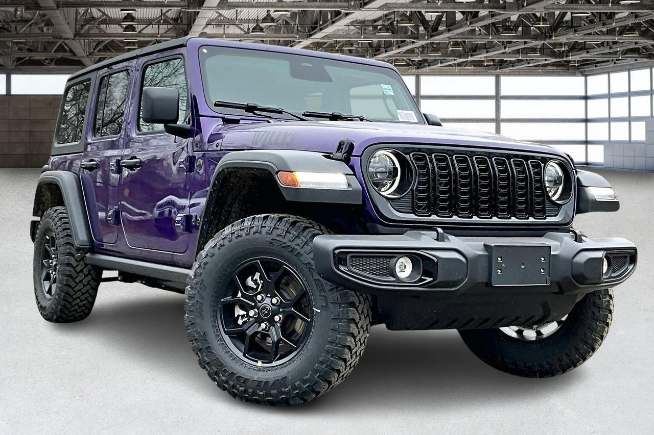 2026 Jeep Wrangler WILLYS 4DR | Hardtop | Tech & Conv Grp | PURPLE Photo