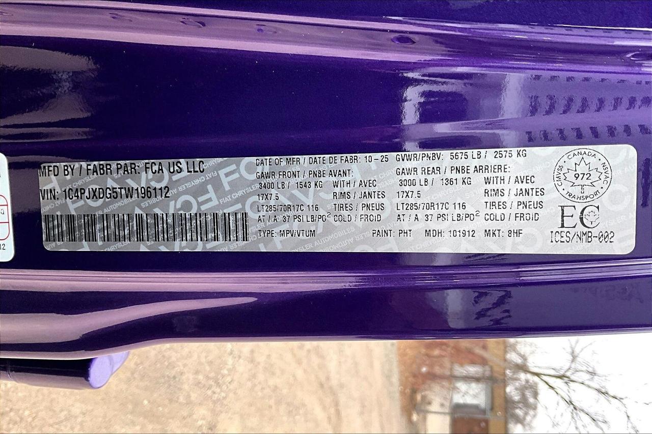 2026 Jeep Wrangler WILLYS 4DR | Hardtop | Tech & Conv Grp | PURPLE Photo