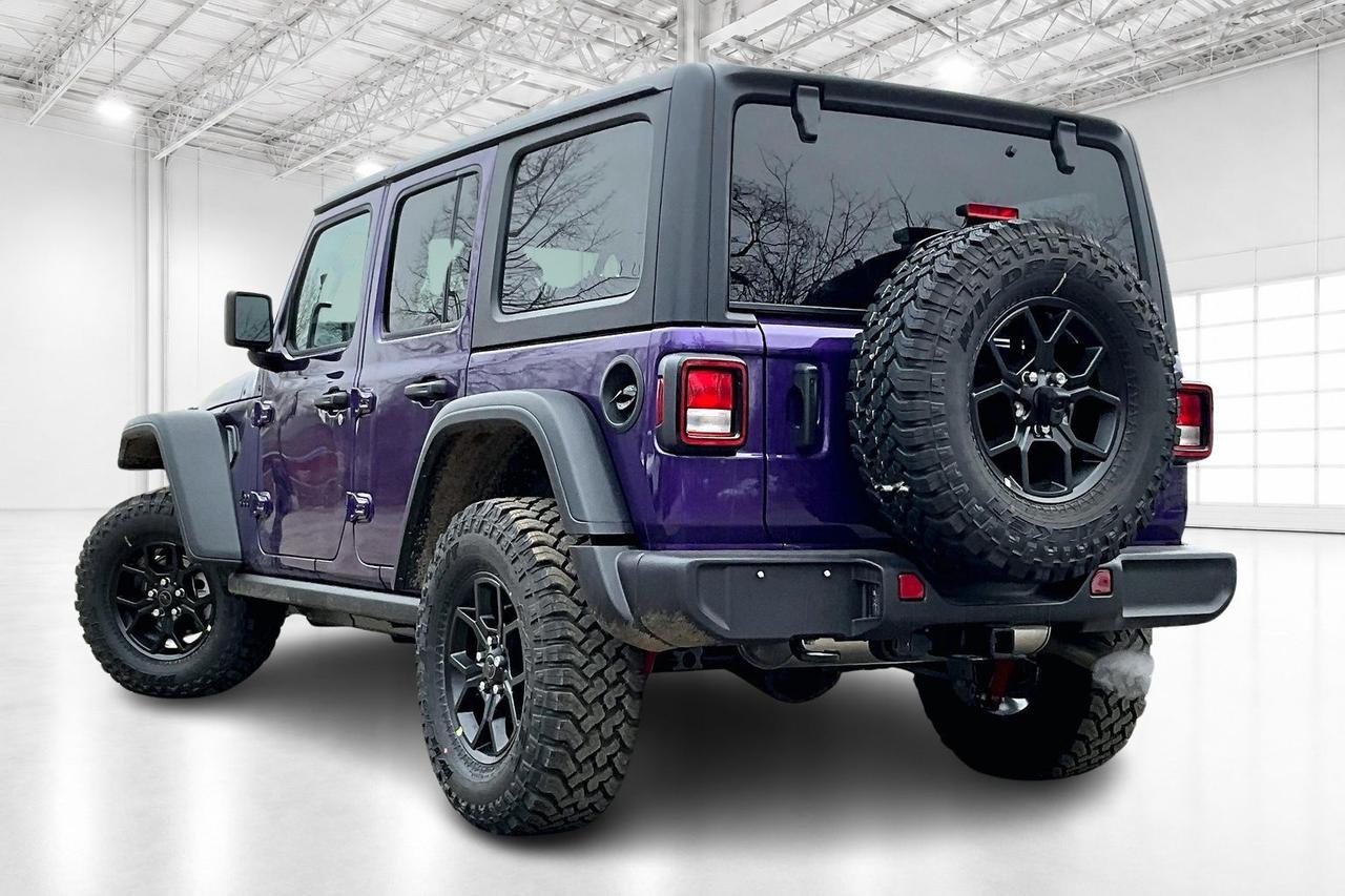 2026 Jeep Wrangler WILLYS 4DR | Hardtop | Tech & Conv Grp | PURPLE Photo2