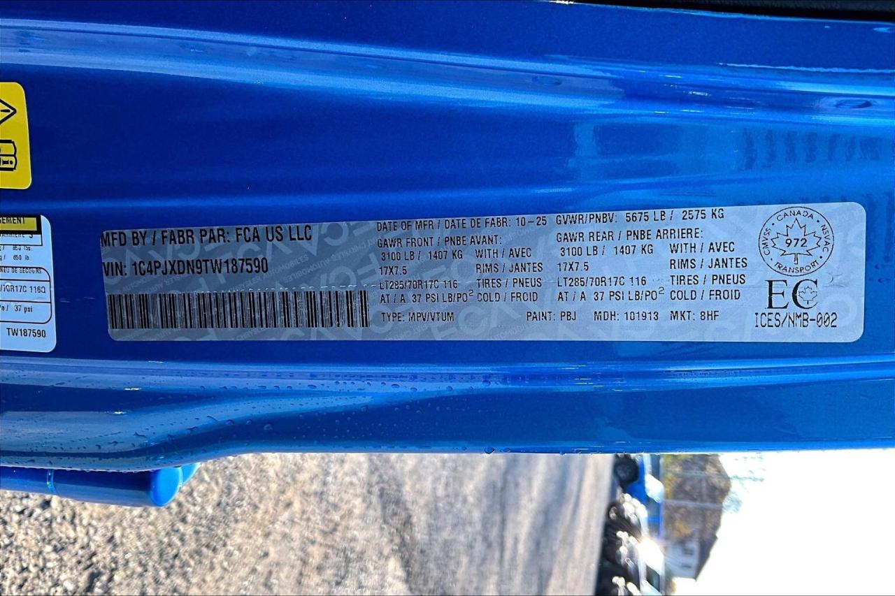 2026 Jeep Wrangler WILLY 4X4 | Hardtop | Conv & Tech Grp | 17" Alloys Photo