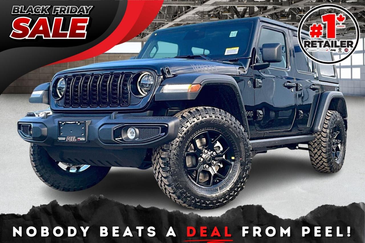 2026 Jeep Wrangler WILLYS 4DR | Hardtop | Tech & Conv Grp | Carplay Photo0