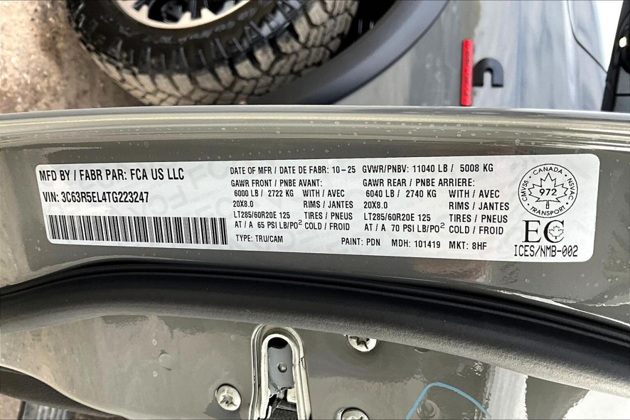 2026 RAM 2500 REBEL | 6.7L Diesel | Leather | Sunroof | Level 2 Photo