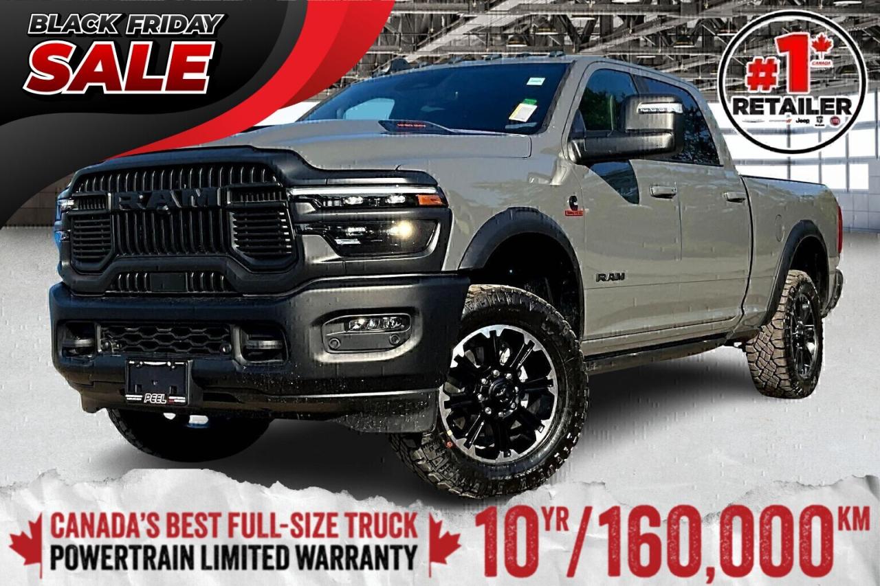2026 RAM 2500 REBEL | 6.7L Diesel | Leather | Sunroof | Level 2 Photo0