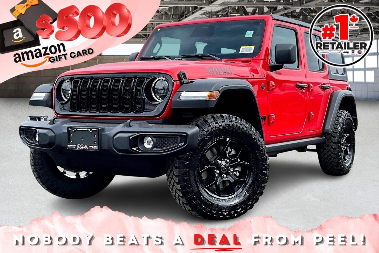 New 2026 Jeep Wrangler WILLYS | Hardtop |Tech & Conv Grp | 12