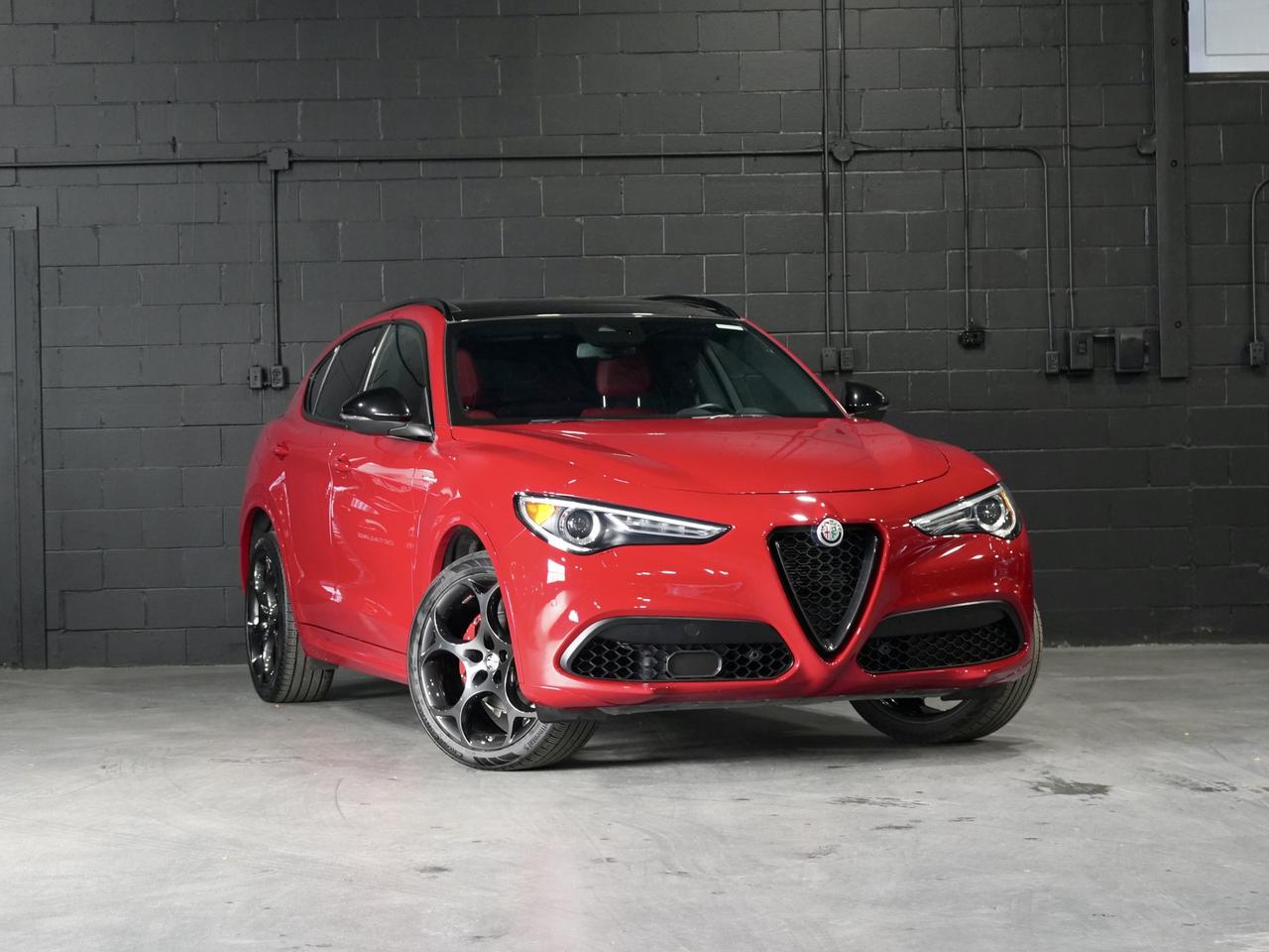 2023 Alfa Romeo Stelvio Veloce/PANO/HARMAN K/21 IN RIM/NO ACCIDENT/1OWNER Photo