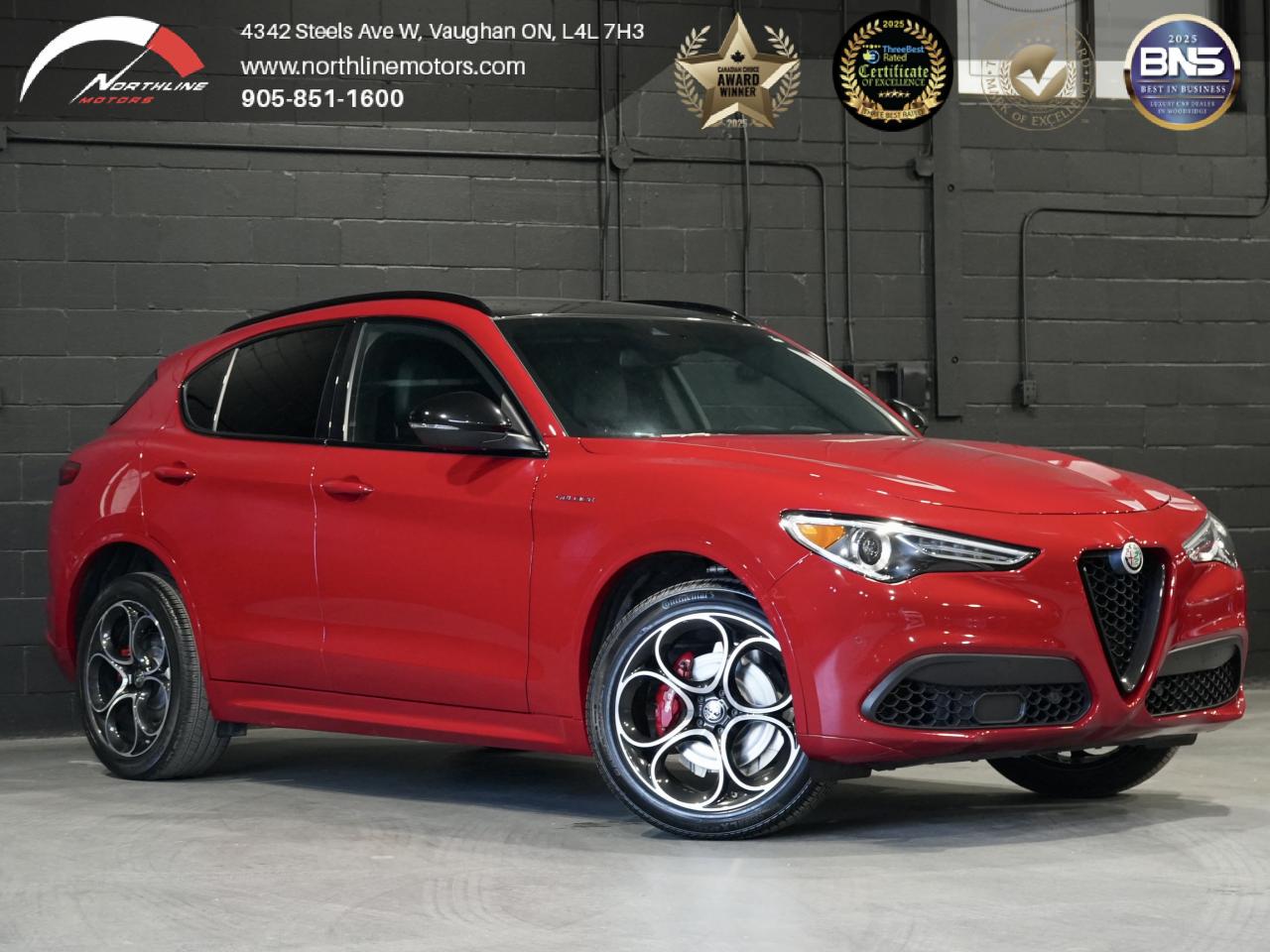 Used 2022 Alfa Romeo Stelvio Veloce/PANO/HARMAN K/ for sale in Vaughan, ON
