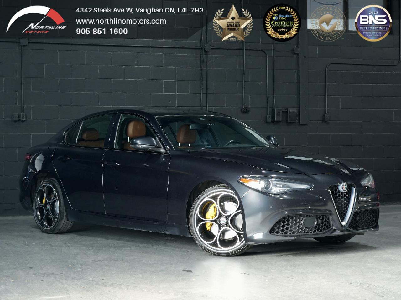 2021 Alfa Romeo Giulia Ti Sport/PANO/HARMAN K/DRIVE ASSIST/NO ACCIDENTS Photo0