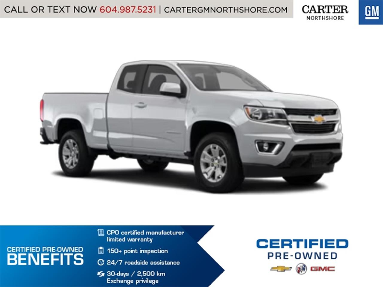 Used 2017 Chevrolet Colorado LT 4WD | Assisted Steps/Heated Seats/Bose Spks for sale in North Vancouver, BC