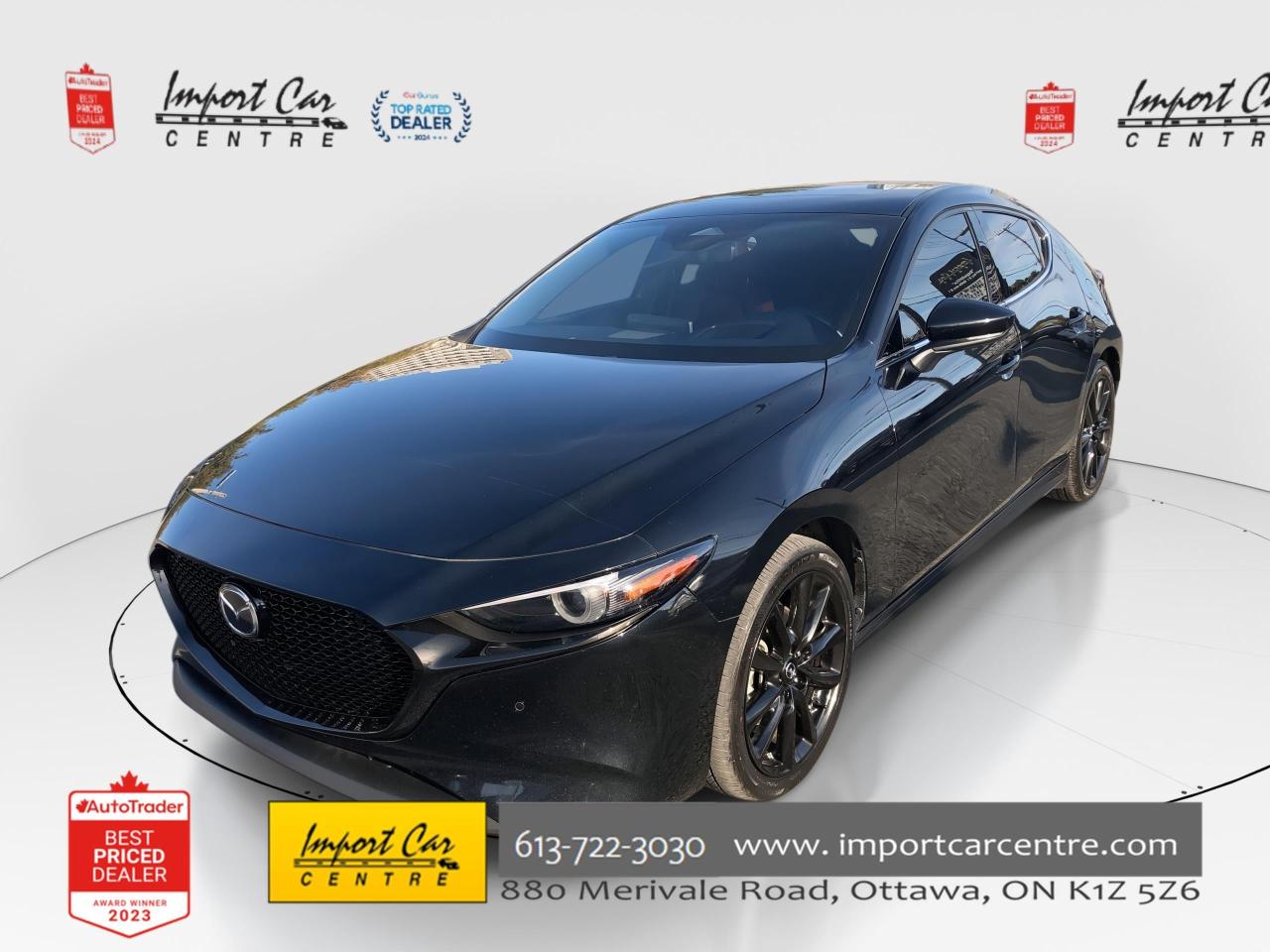 Used 2024 Mazda MAZDA3 GT w/Turbo TURBO!!  LEATHER, ROOF, NAVI, BOSE SOUN for sale in Ottawa, ON