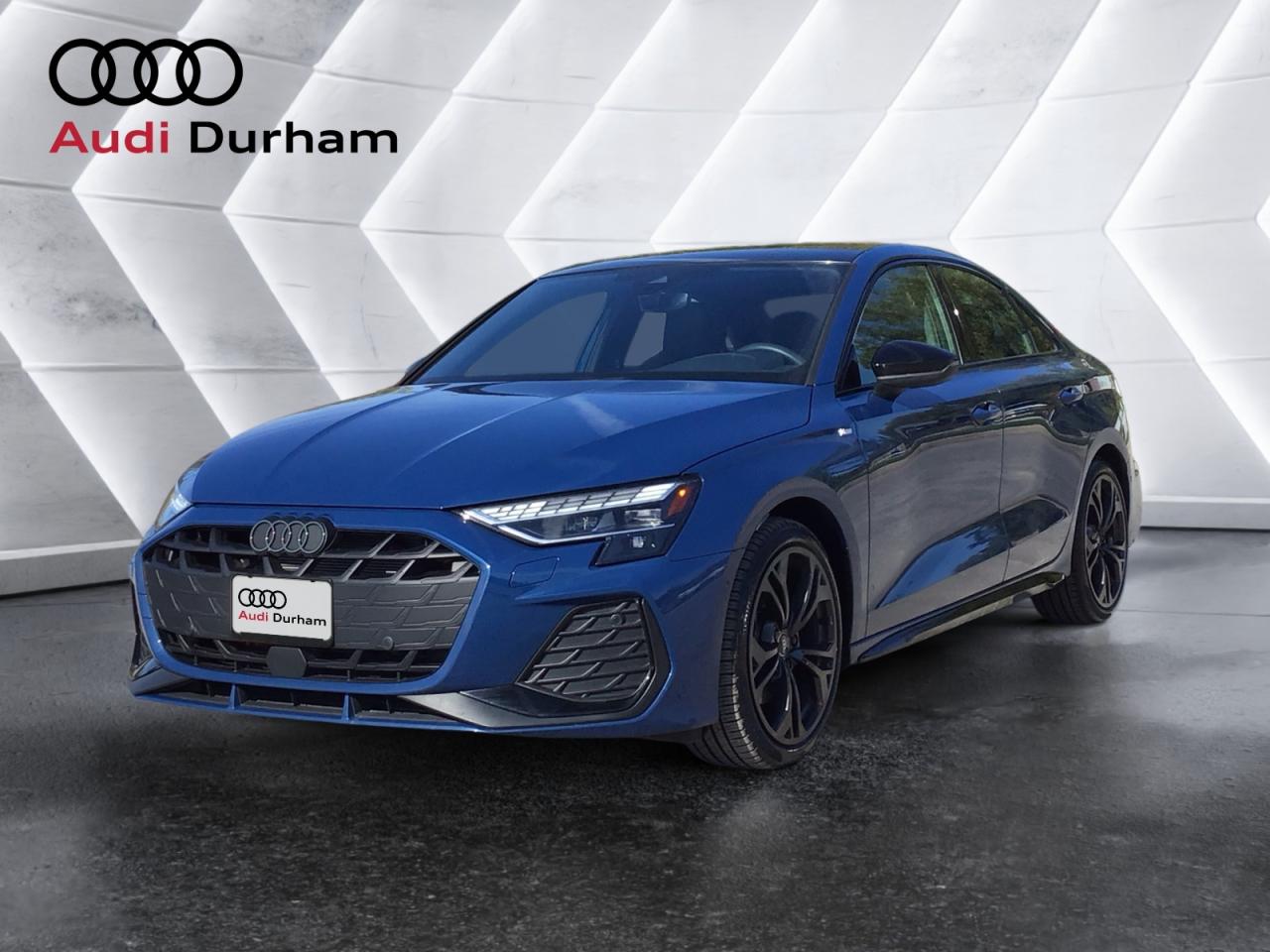 Used 2025 Audi A3 2.0T Progressiv + S-Line Sport Pkg | Low kms! for sale in Whitby, ON