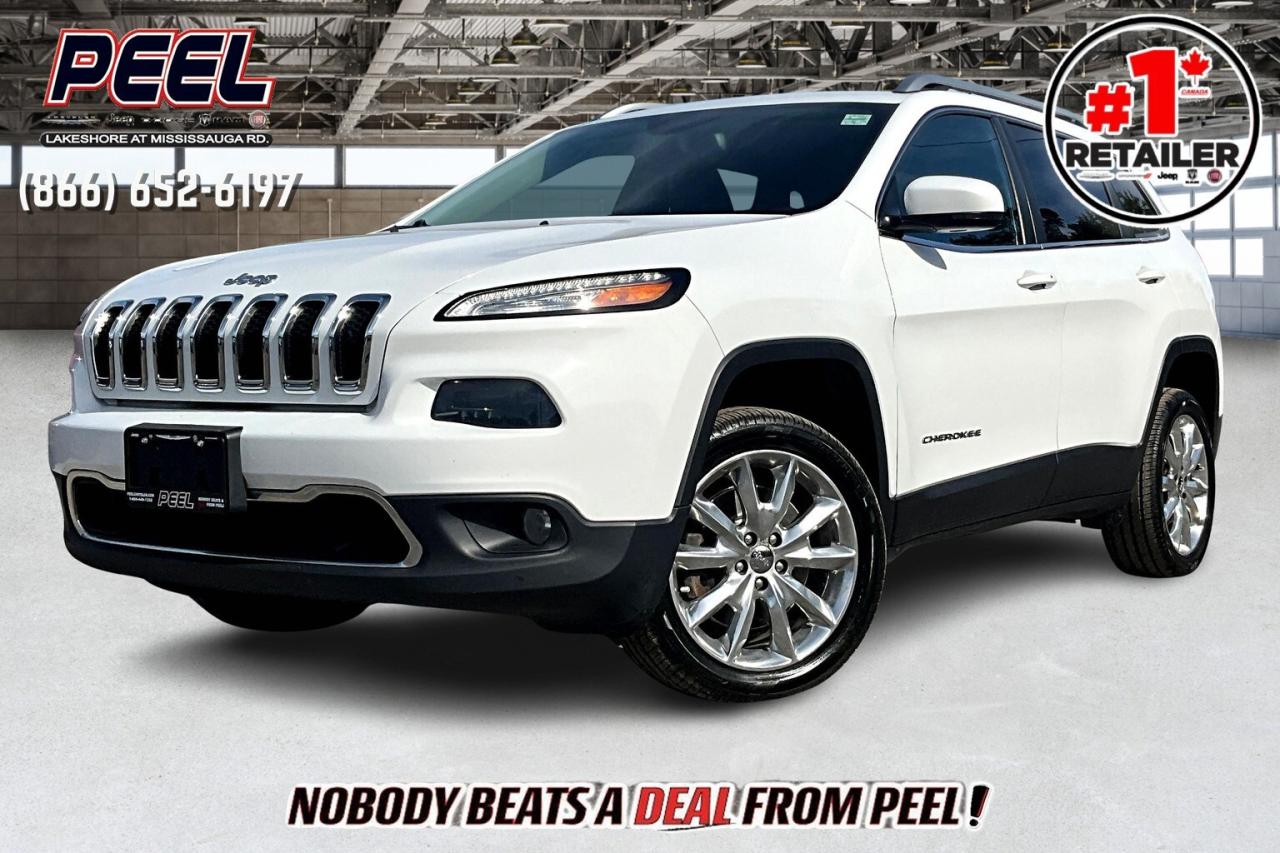 Used 2016 Jeep Cherokee Limited | Heated Leather | NAV | 4X4 for sale in Mississauga, ON