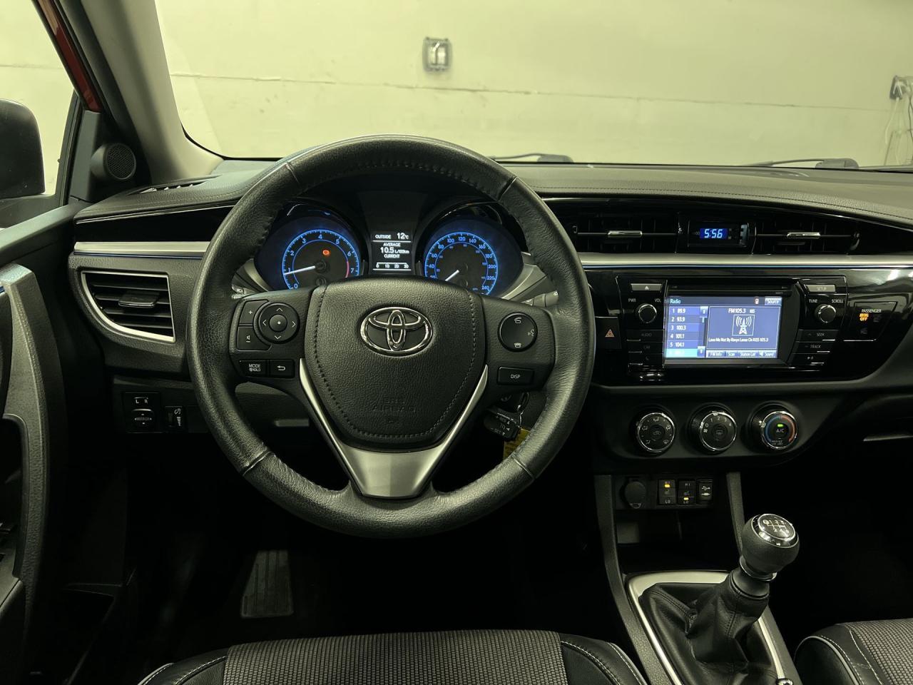 2016 Toyota Corolla S |6-SPEED |ONLY 89,000KMS! |LEATHER |HTD SEATS Photo