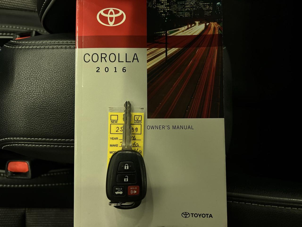 2016 Toyota Corolla S |6-SPEED |ONLY 89,000KMS! |LEATHER |HTD SEATS Photo