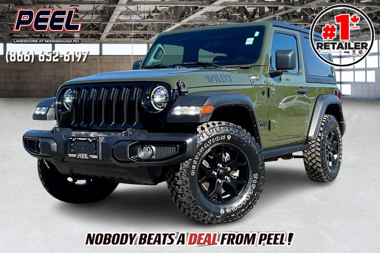 Used 2022 Jeep Wrangler Willys 2Dr | LOADED | TechGrp | Alpine | NAV | 4X4 for sale in Mississauga, ON