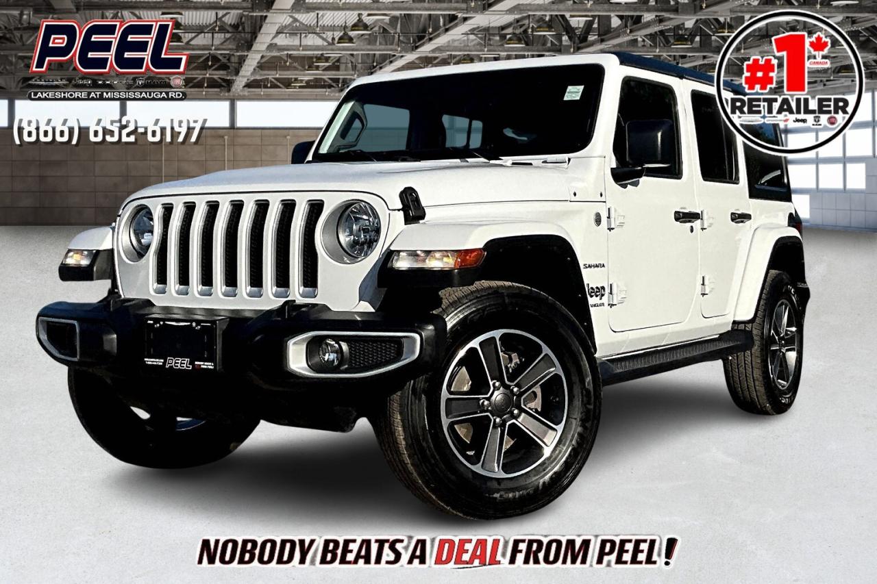 Used 2023 Jeep Wrangler Sahara |Cloth Seats |Alpine |NAV | Side Steps |4X4 for sale in Mississauga, ON