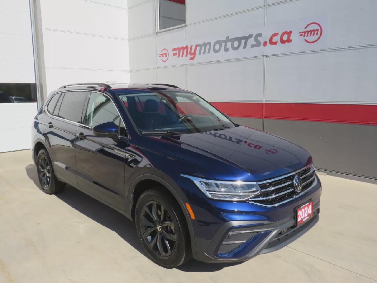 Used 2024 Volkswagen Tiguan Comfortline (**LOW KM!!**CLEAN TITLE/NO ACCIDENTS!!**SAFETY/CERTIFIED!!**AWD**ALLOY RIMS**LEATHER**REMOTE START**POWER SEATS**POWER TAILGATE**DIGITAL TOUCHSCREEN**DRIVE MODES**HEATED SEATS**PUSH BUTTON START**DUAL CLIMATE CONTROL**REAR CAMERA**REAR PRIVAC for sale in Tillsonburg, ON