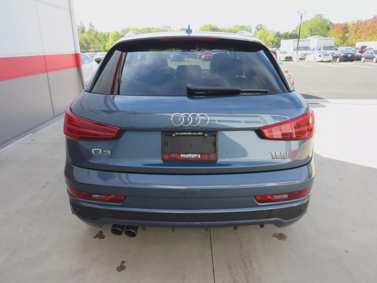 2016 Audi Q3 Technik (**CLEAN TITLE/NO ACCIDENTS!!**SAFETY/CERTIFIED!!**AWD**ALLOY RIMS**LEATHER**NAVIGATION**SUNROOF**POWER SEATS**PUSH BUTTON START**DUAL CLIMATE CONTROL**CD PLAYER**HEATED SEATS**REAR PRIVACY COVER**POWER TAILGATE**BLUETOOTH**CRUISE CONTROL**) Photo