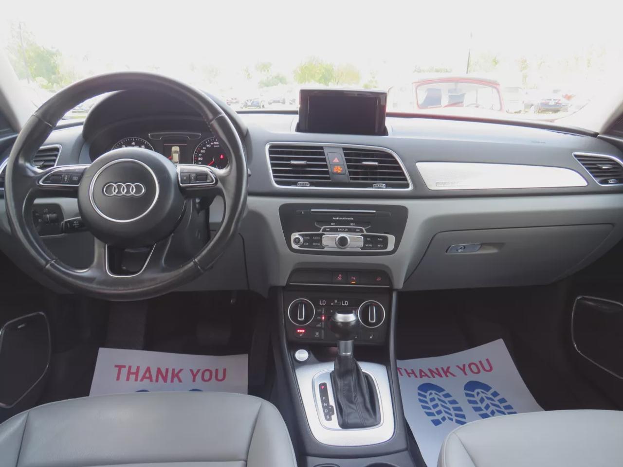 2016 Audi Q3 Technik  | Clean Title | No Accidents | Safety Certified | AWD | Alloy Rims | Leather | Navigation | Sunroof | Power Seats | Push Button Start | Dual Climate Control | CDPlayer | Heated Seats | Rear Privacy Cover | Power Tailgate | Bluetooth Photo4