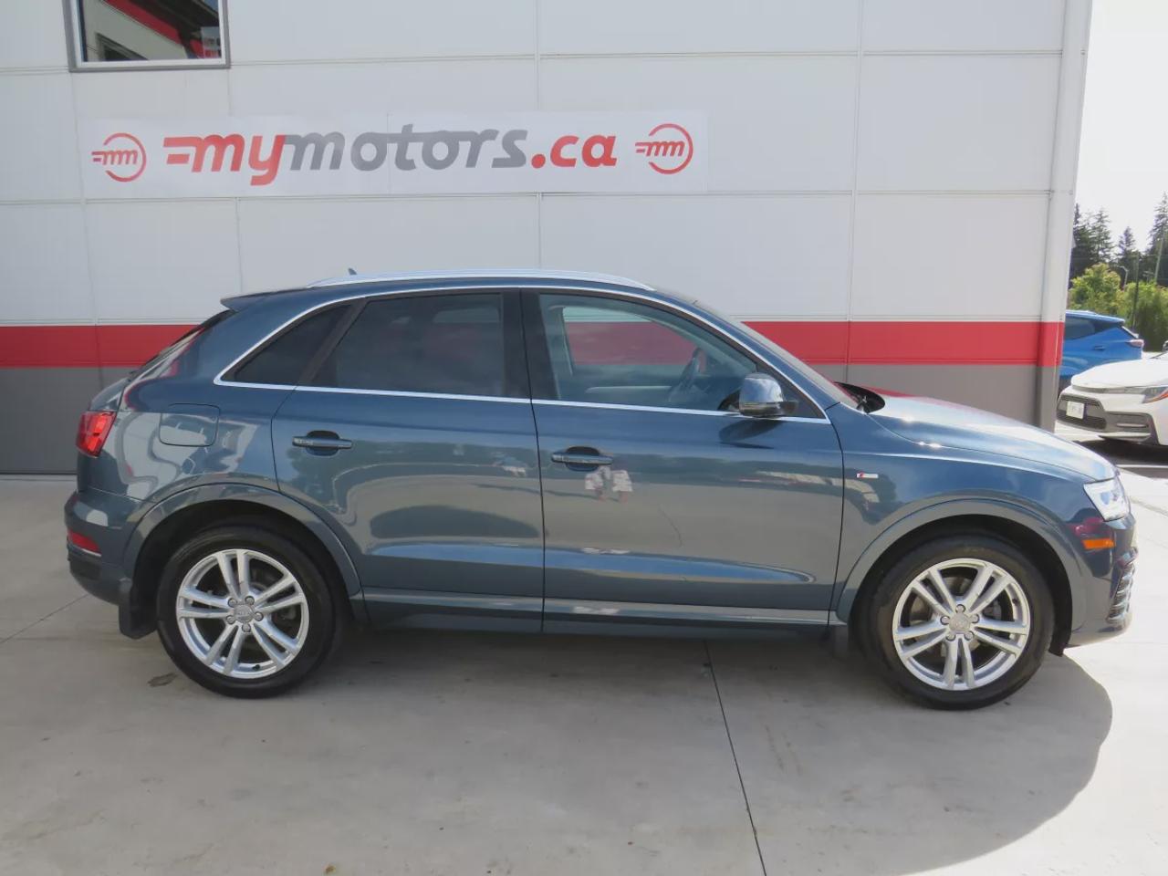 2016 Audi Q3 Technik  | Clean Title | No Accidents | Safety Certified | AWD | Alloy Rims | Leather | Navigation | Sunroof | Power Seats | Push Button Start | Dual Climate Control | CDPlayer | Heated Seats | Rear Privacy Cover | Power Tailgate | Bluetooth Photo