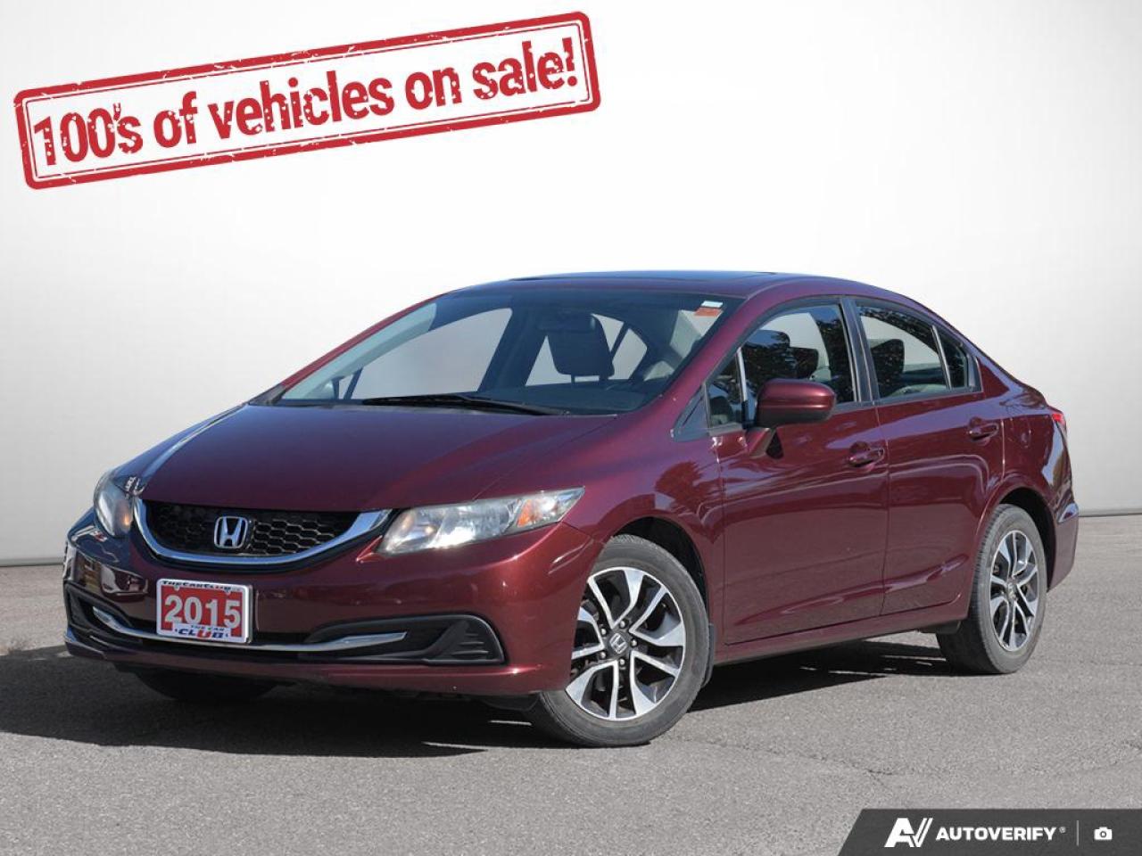 Used 2015 Honda Civic Sedan EX for sale in Ottawa, ON