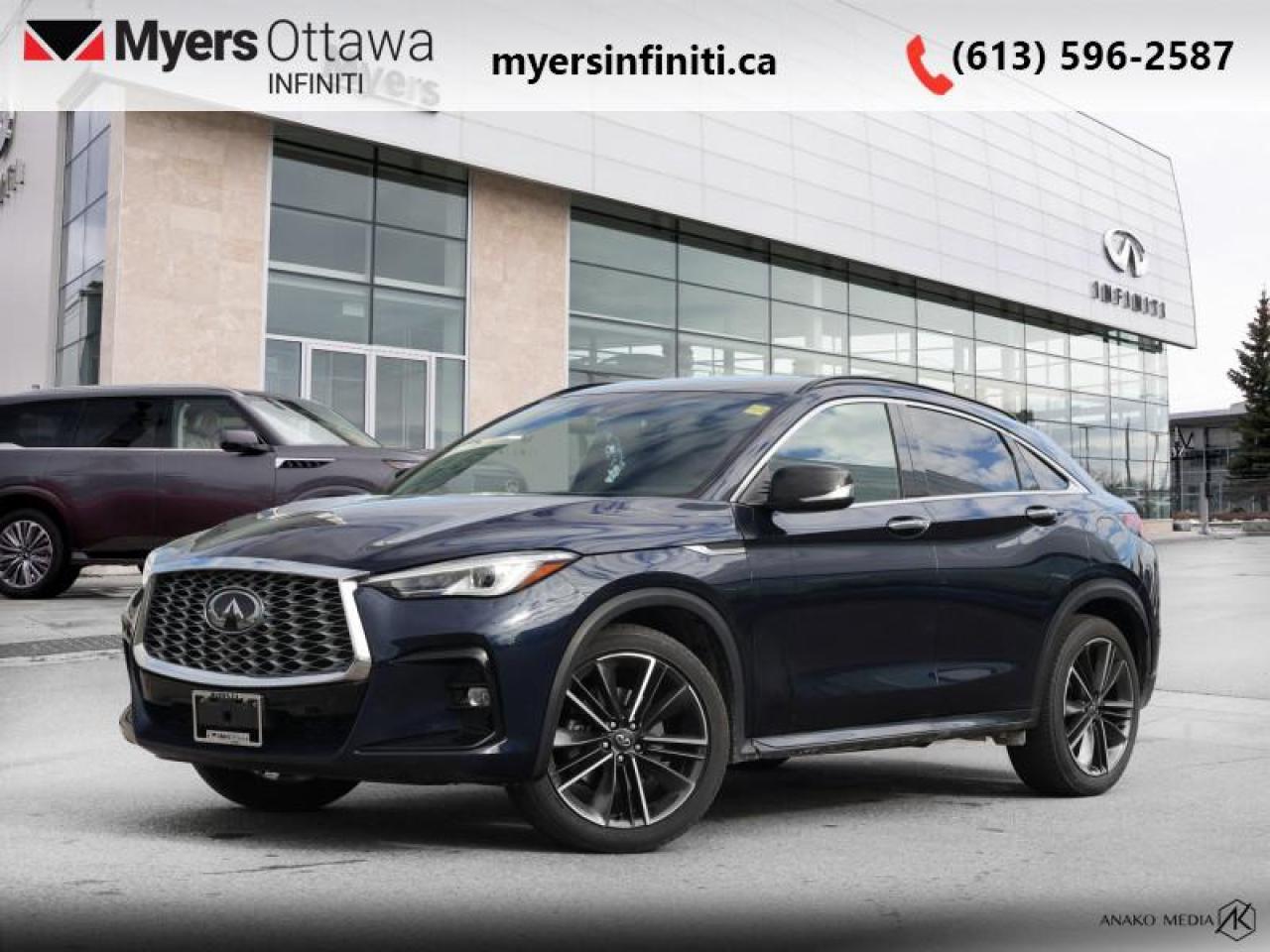 Used 2022 Infiniti QX 55 LUXE AWD  - Sunroof -  Navigation for sale in Ottawa, ON