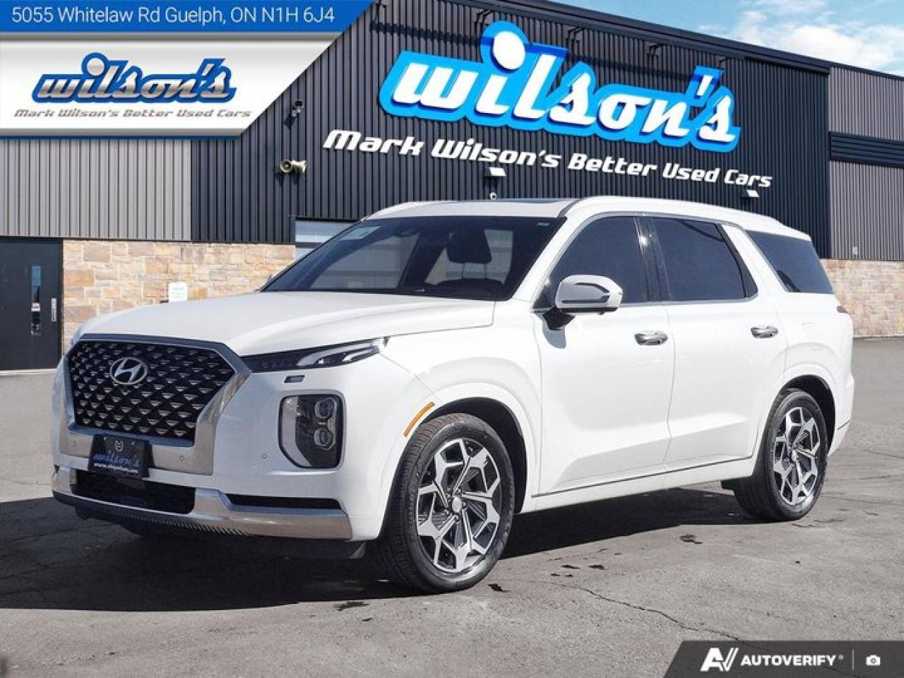 Used 2022 Hyundai PALISADE Ultimate CalligraphyLeather | Sunroof | Nav | Adaptive Cruise | 360 Camera | Heated Seats and More ! for sale in Guelph, ON