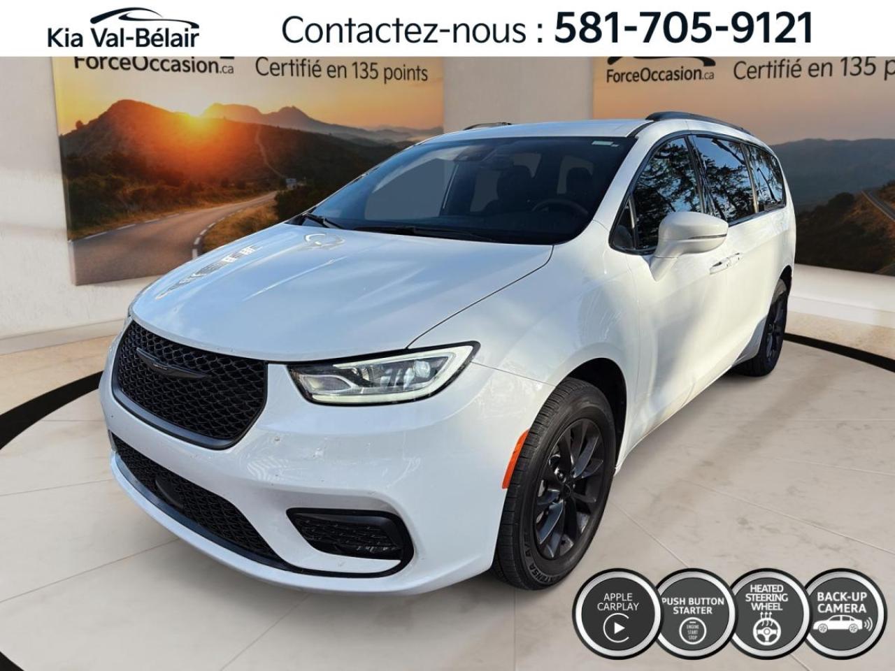 Used 2022 Chrysler Pacifica TOURING *AWD *V6 *287HP *CAMERA *CARPLAY *SIEGES CHAUFF for sale in Québec, QC