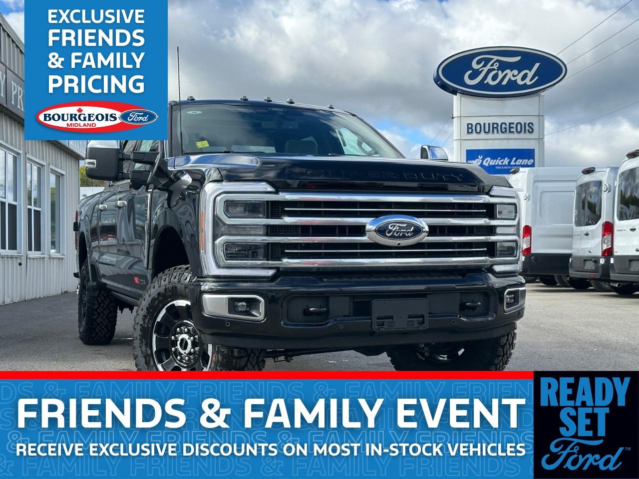New 2026 Ford F-250 Super Duty SRW PLATINUM 4WD CREW CAB 6.75' BOX for sale in Midland, ON