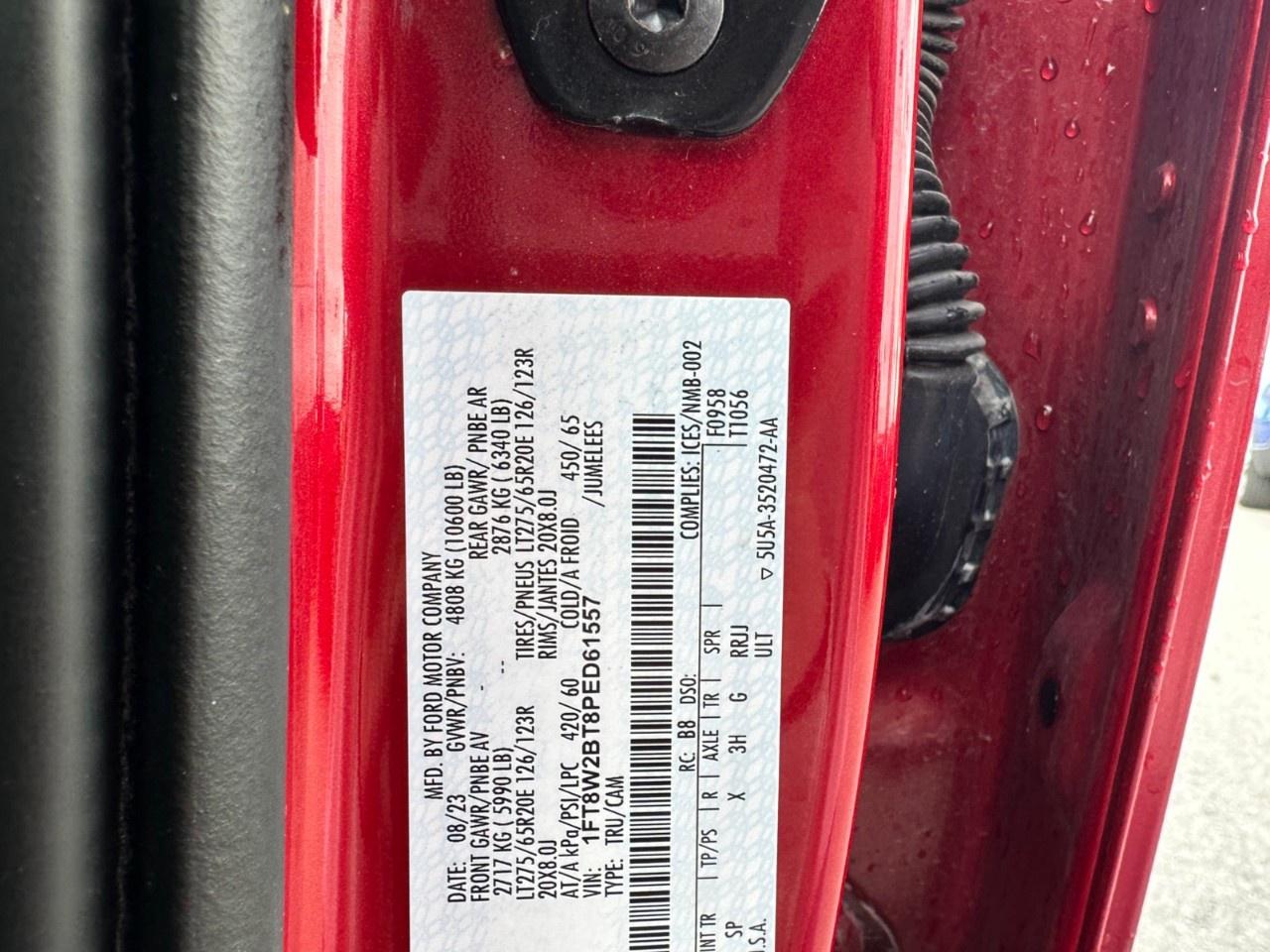 2023 Ford F-250 Super Duty SRW KING RANCH 4WD CREW CAB 6.75' BOX Photo