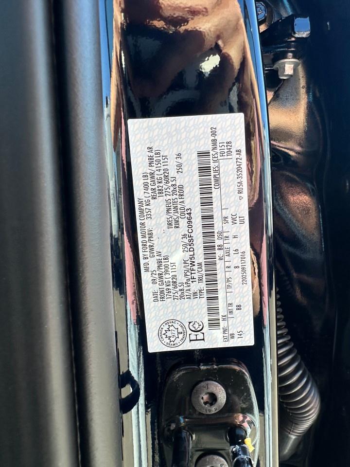 2025 Ford F-150 Lariat 4WD SuperCrew 5.5' Box Photo