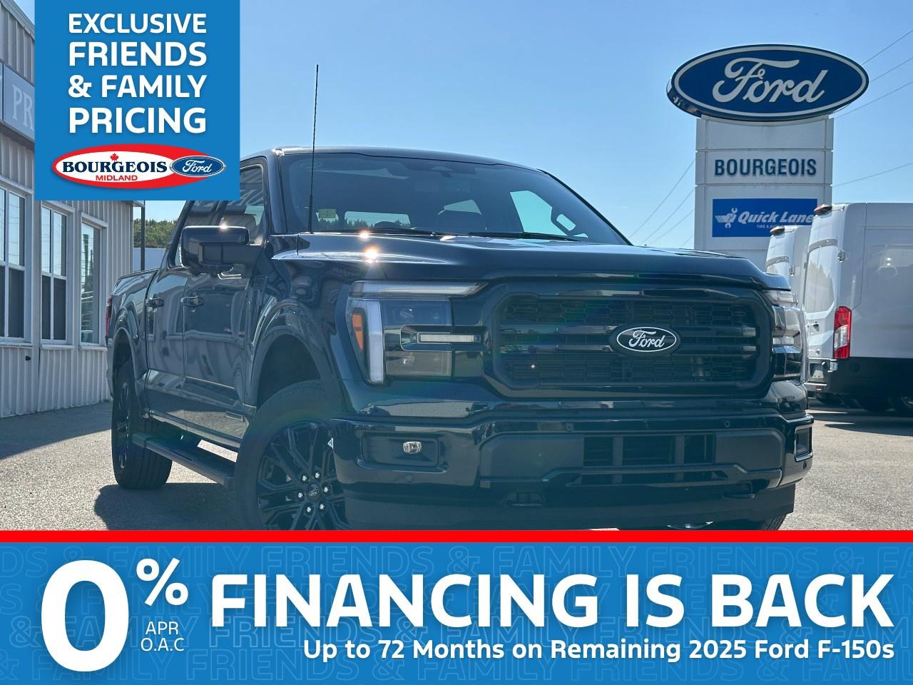New 2025 Ford F-150 Lariat 4WD SuperCrew 5.5' Box for sale in Midland, ON