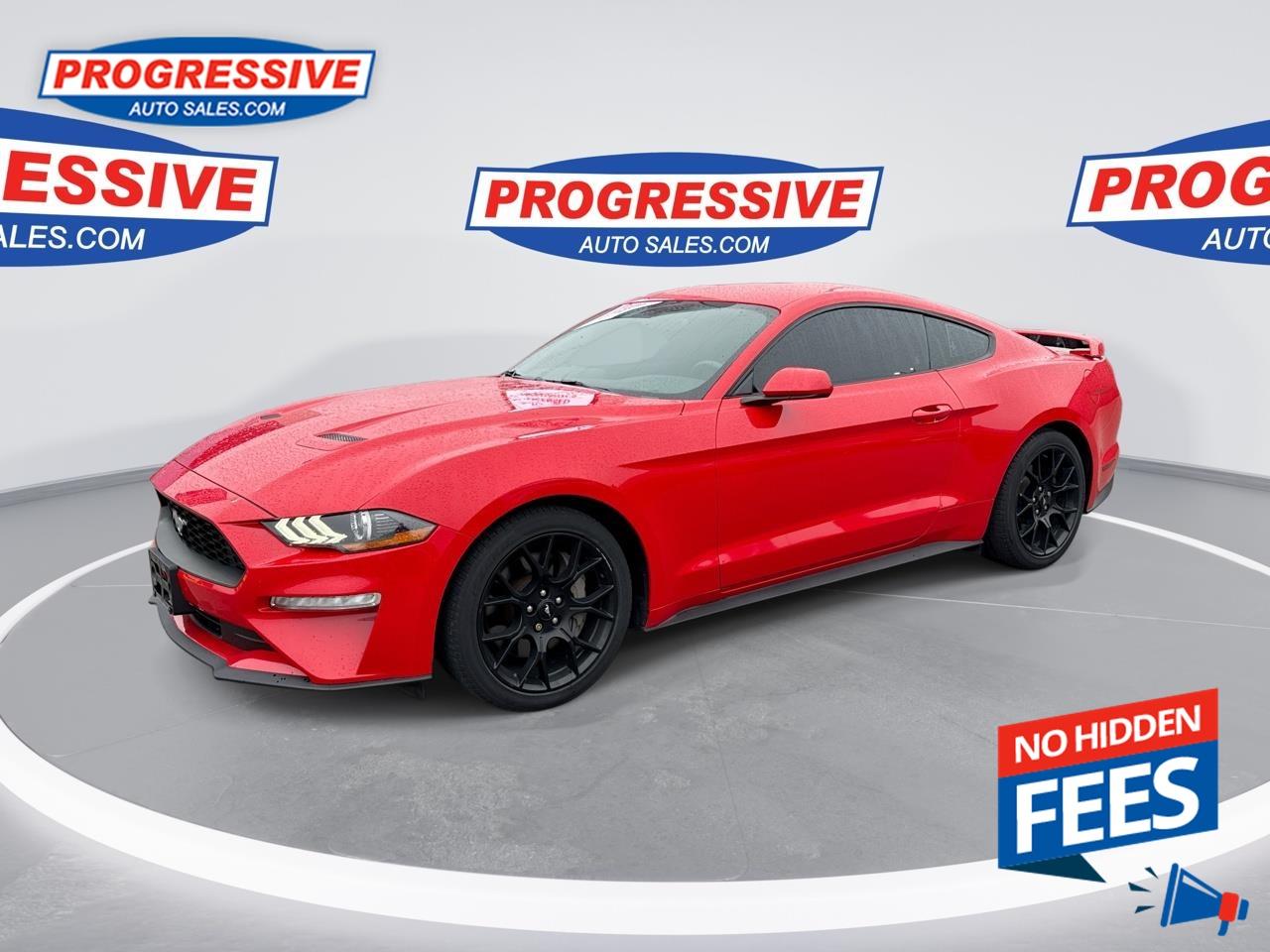 Used 2018 Ford Mustang ECOBOOST - BLUETOOTH for sale in Sarnia, ON