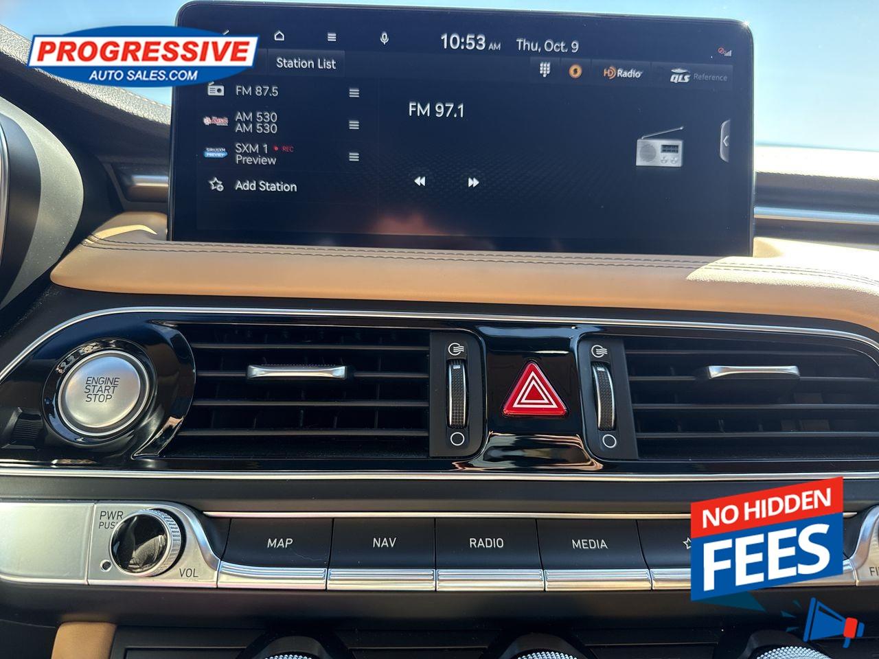 2022 Genesis G70 2.0T Prestige - Head Up Display Photo