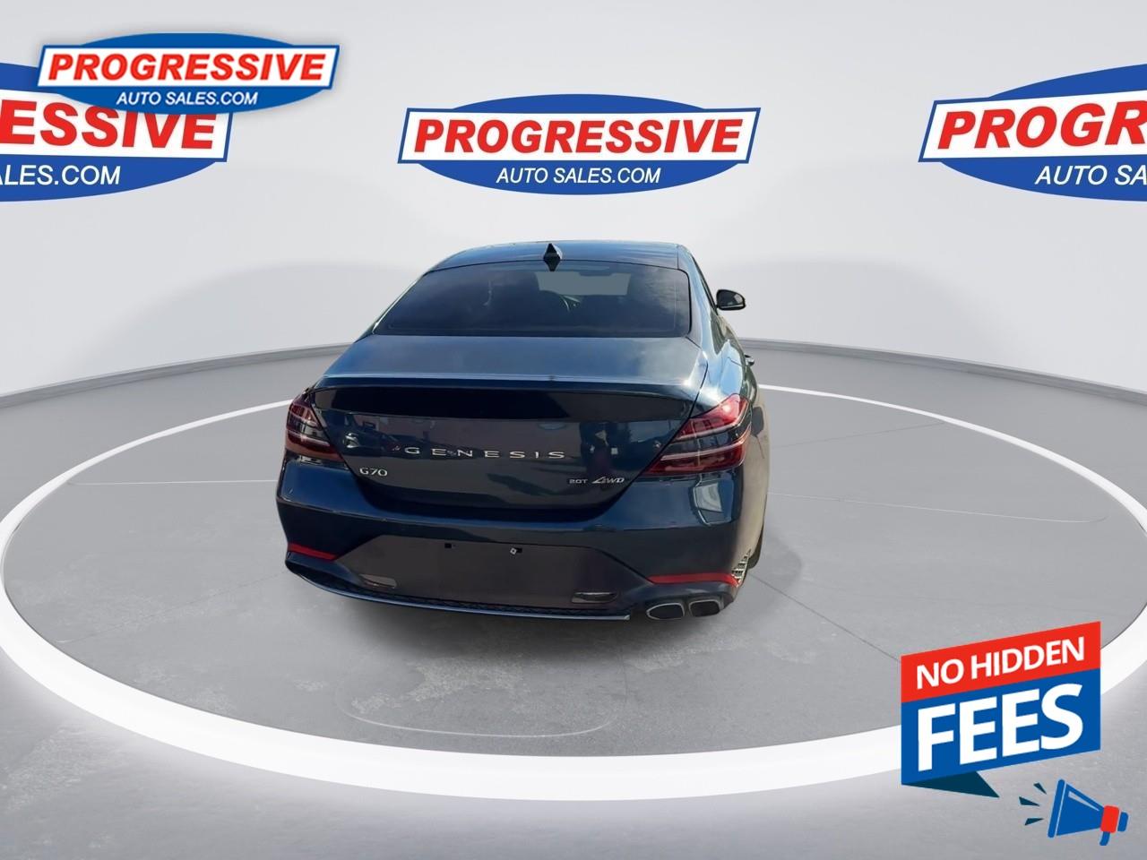 2022 Genesis G70 2.0T Prestige - Head Up Display Photo