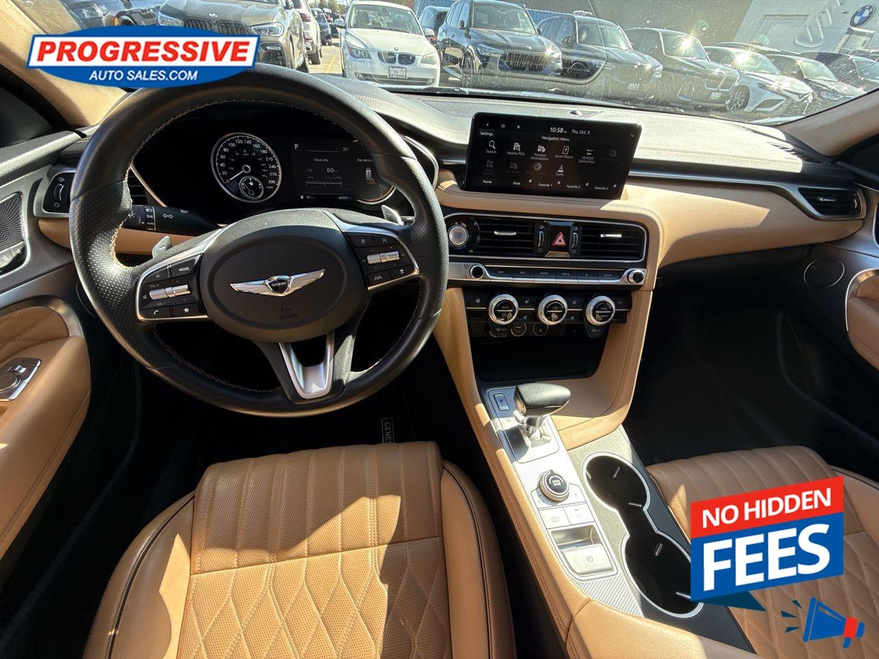 2022 Genesis G70 2.0T Prestige - Head Up Display Photo