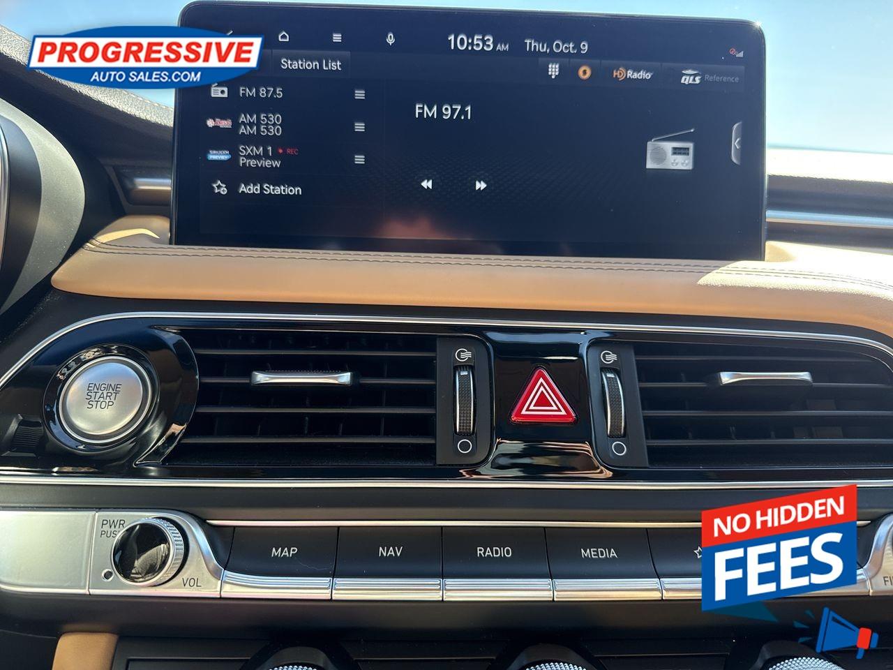 2022 Genesis G70 2.0T Prestige - Head Up Display Photo