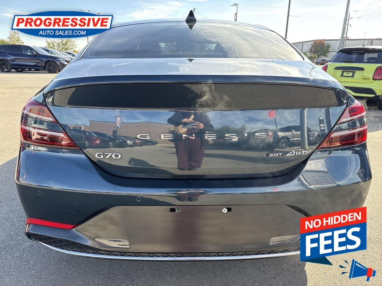 2022 Genesis G70 2.0T Prestige - Head Up Display Photo