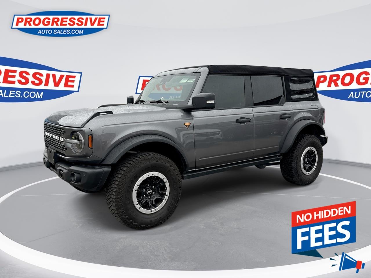 Used 2023 Ford Bronco Badlands - LED Lights - Low Mileage for sale in Sarnia, ON