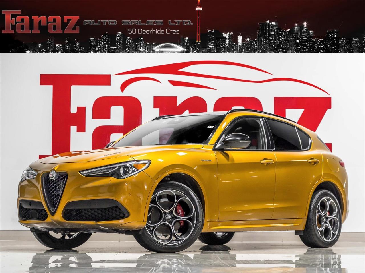 2022 Alfa Romeo Stelvio $325 BI WEEKLY $2500 DOWN| VELOCE|Q4|ADAPT CRUISE|HARMAN KARDON|BLINDSPOT|PANO|LOADED Photo0