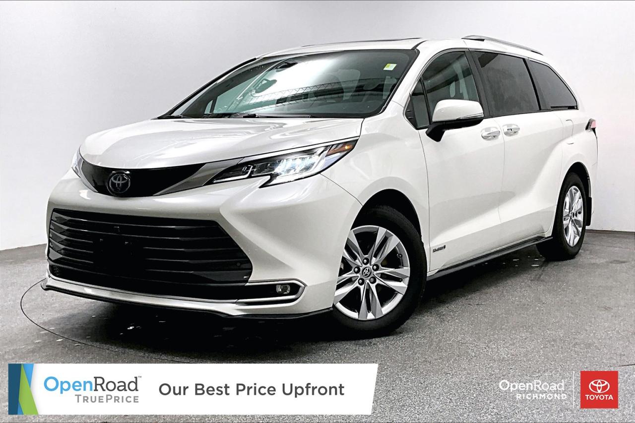 Used 2021 Toyota Sienna Hybrid Sienna Limited 7-Pass for sale in Richmond, BC
