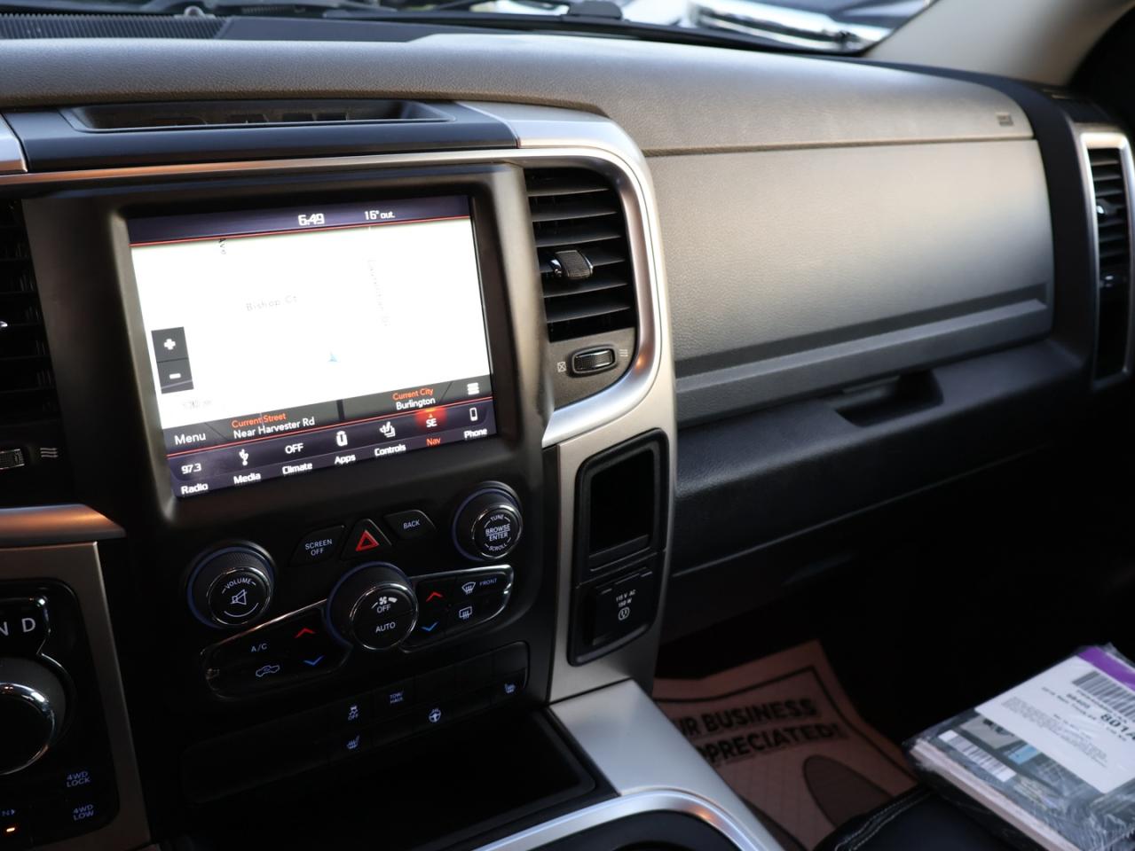 2018 RAM 1500 SLT-BIG HORN CREW DIESEL 4WD CERTIFIED *ACCIDENT FREE* NAV CAMERA BLUETOOTH LEATHER/STEERING HEATED CRUISE ALLOYS - Photo #10